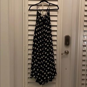 Free People 50s polka dot swing dress
